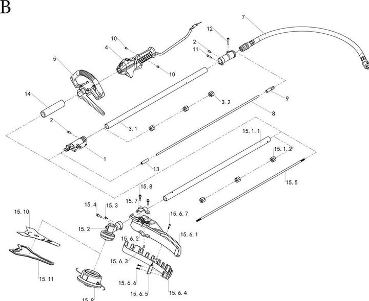 Productafbeelding Scheppach Mfh5300-4bp (Onkruidverdelgers, Metalen snijmes)