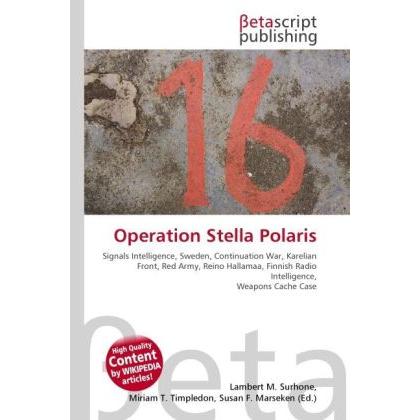 Operation Stella Polaris, Fachbücher
