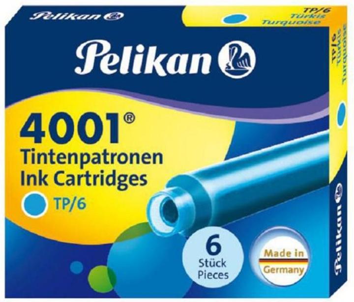 Pelikan 4001 Tp/6 (Füllertinte, Türkis)