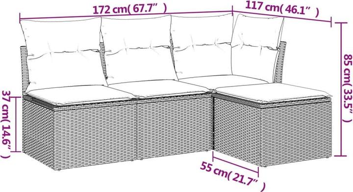 Actual product image vidaXL Paule