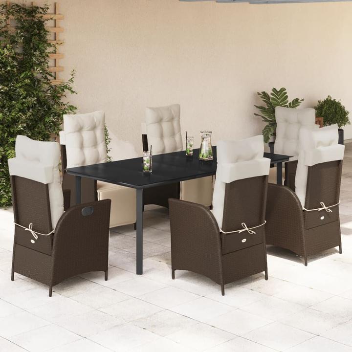 Produktbild vidaXL Garten Essgruppe (200 x 100 x 74 cm)