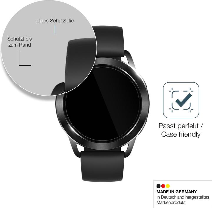 Actual product image Dipos Anti-Shock Screen Protector Clear (Xiaomi Watch S3)