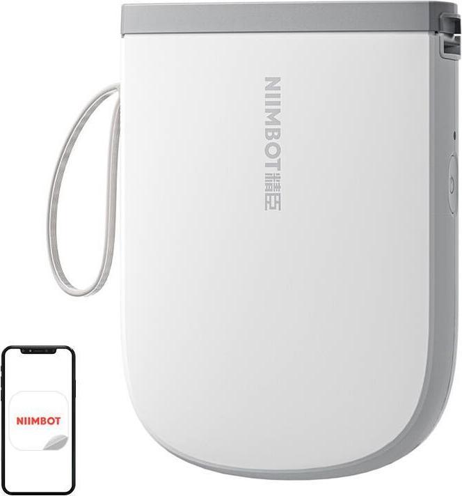 Niimbot D11H Imprimante d'étiquettes portable blanche (300 dpi)