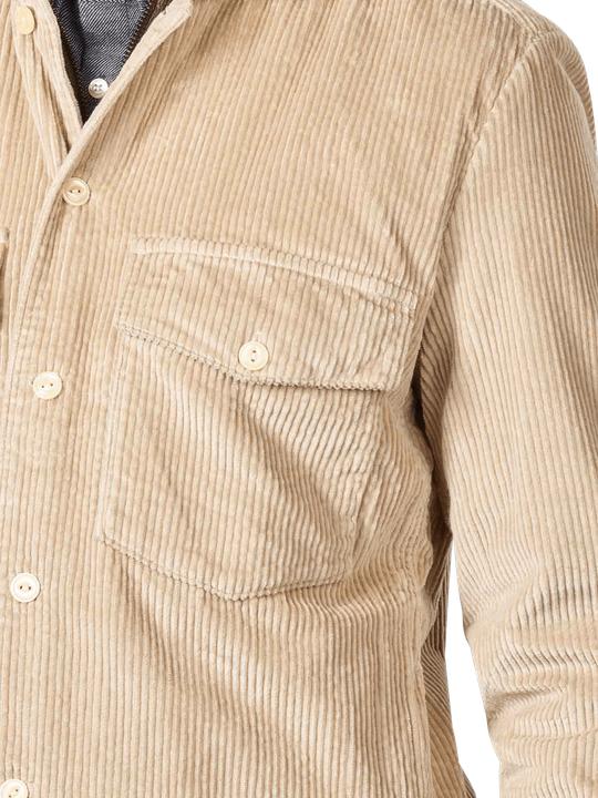 Actual product image Marc O'Polo Chest Pockets Overshirt Jonesboro Cream (XXL)