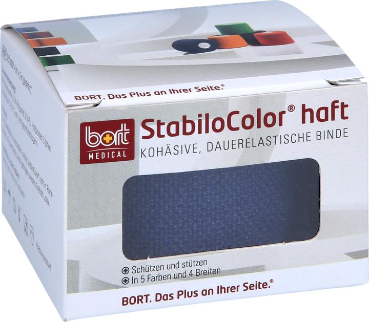 Actual product image Bort Medical Binde 4cmx5m kohesiv blau