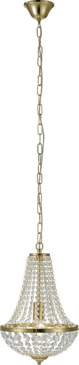 Produktbild Markslöjd GRÄNSÖ Chandelier 1L 30cm Brushed Brass/MC