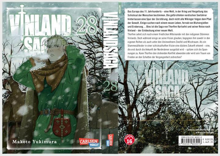 Actual product image Vinland Saga 28 (Makoto Yukimura, German)