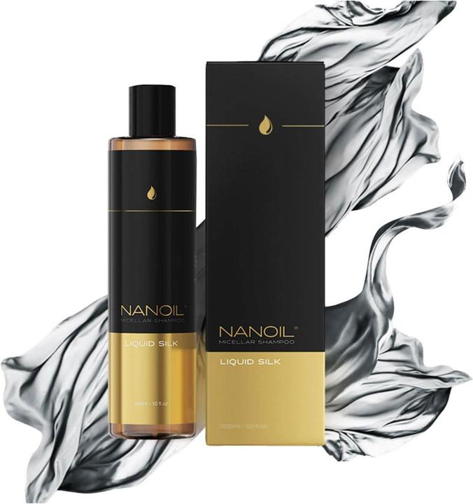 Produktbild Nanoil Mizellenshampoo mit flüssiger Seide (300 ml, Flüssiges Shampoo)
