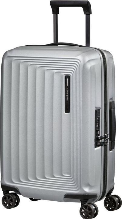 Produktbild Samsonite Reiskoffer - Nuon Spinner 55/20 Exp (Handbagage) Matt Silver (38 l)