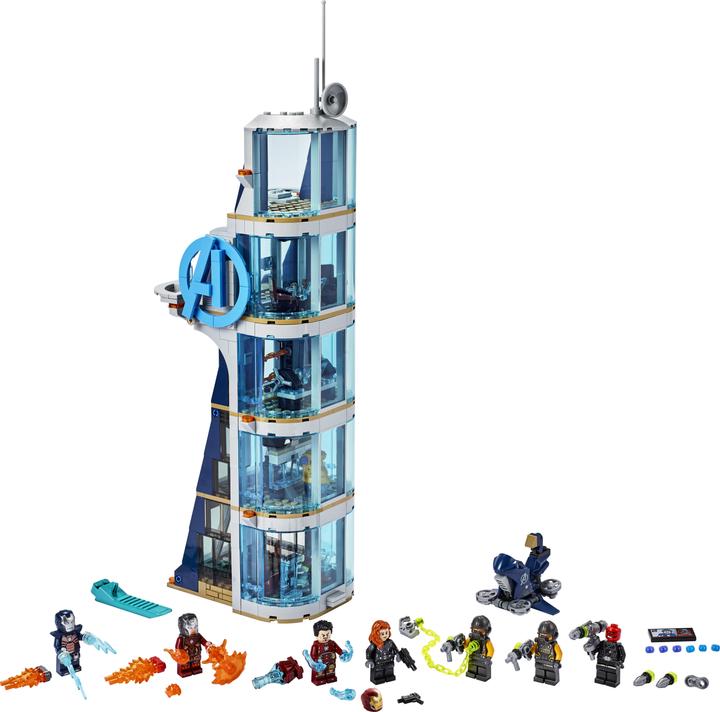 Produktbild LEGO Avengers - Kräftemessen am Turm (76166, LEGO Marvel)