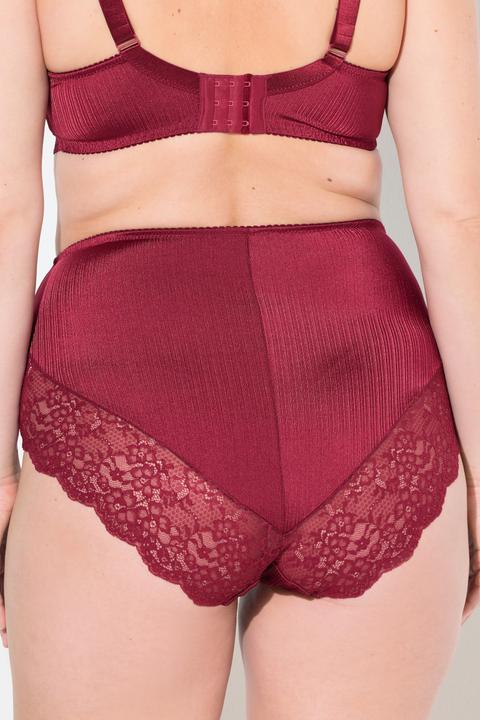 Produktbild Ulla Popken Maxislip, Satin, Spitzen-Rückseite (58)