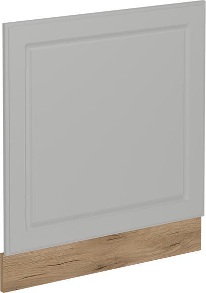 Vicco Geschirrspülblende R-Line, Weiss Landhaus/Goldkraft Eiche, 60 cm ohne Arbeitsplatte