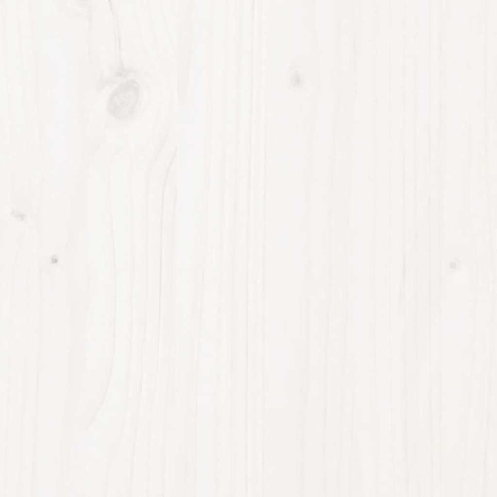 Produktbild VidaXL Weihnachtsbaum Holz Tannenbaum Deko Holzbaum Weiss 100cm Massivholz Kiefer