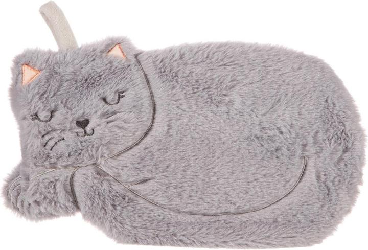 Sass & Belle Wärmeflasche Katze (Bettflasche mit Bezug)