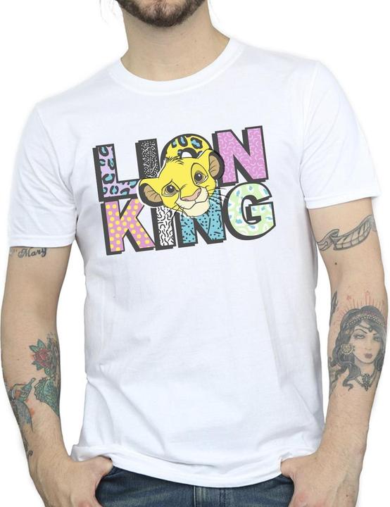 Produktbild Disney The Lion King Pattern Logo TShirt (XXL)