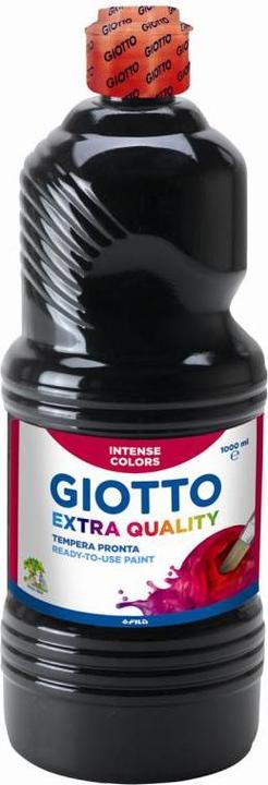Actual product image Giotto Gouache Tempera black 24 (Black, 1000 ml)