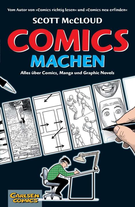 Actual product image Comics machen (German, Scott McCloud, 2007)