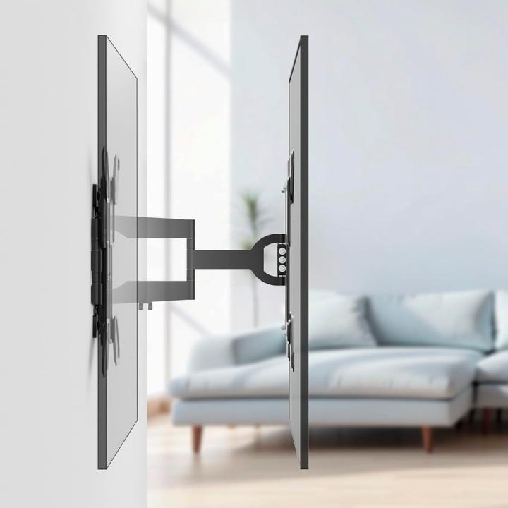 Produktbild Hama TV-Wandhalterung, OLED, flach, schwenkbar, ausziehbar, 229cm (90") bis 50kg (Wand, 50 kg, 37" - 90")