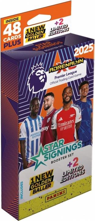 Image du produit Panini Karten Premier League 2025 Star Signings (Pack de boosters)