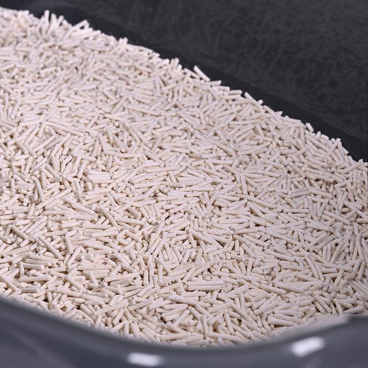 Actual product image Diamentiq kuweta BAILA jasnoszary/ciemnoszary - kuweta dla kota (Cat litter tray open)