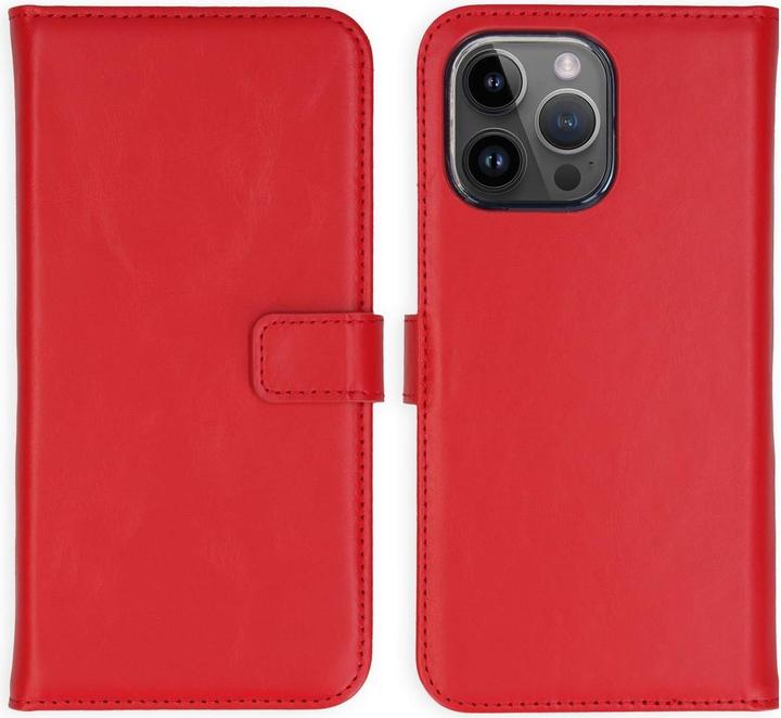 Actual product image Selencia Leather Book Case (Apple iPhone 15 Pro Max)