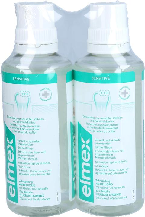 Image du produit Elmex Rince-dents Duo (800 ml, Bains de bouche)