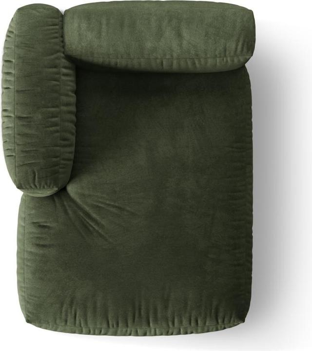 Image du produit Micadoni Chaise longue modulable gauche, "Martina", 1 Place, 176x123x75 Fabriqué en Europe (Recamière)
