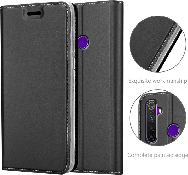 Image du produit Cadorabo Classy Book Housse pour Realme 5 / 5i / 6i / C3 (Domaine 5i, Domaine 6i, Realme 5, Realme C3)