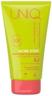 Immagine prodotto Uni.Q Uni. Q Acne Stop. Gel detergente naturale 3In1 150ml (Gel detergente, 150 ml)