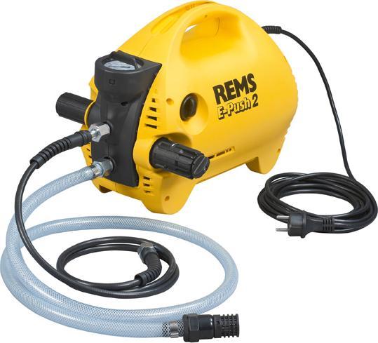 Actual product image Rems E-Push 2 Electric pressure test pump (1300 W, for pressure/leakage testing of piping systems)