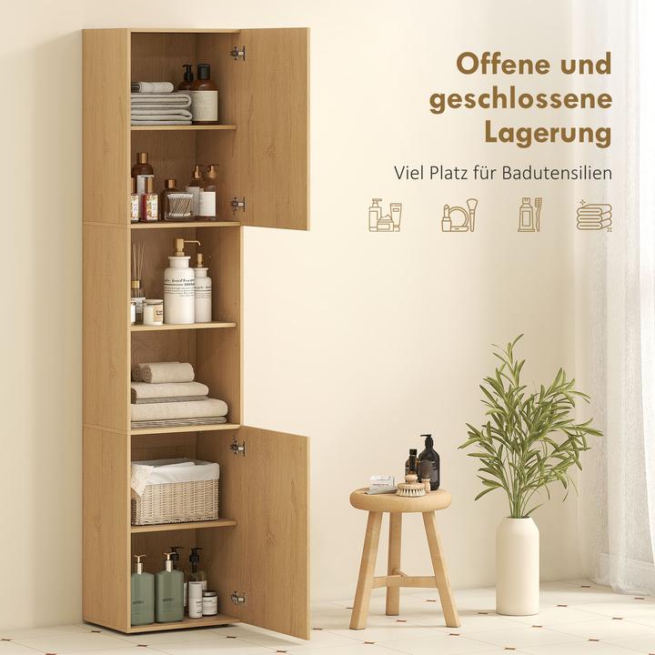 Actual product image Homcom Bathroom cabinet (31 x 40 x 182 cm)