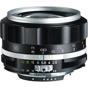 Voigtländer Apo-Skopar 90mm / 2.8 SLII-S bicolor (Nikon F), Objektiv, Silber