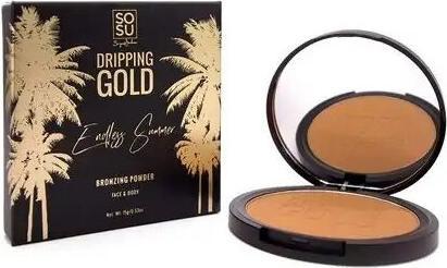 Actual product image Sosu by Suzanne Jackson - Bronzing powder matte Dripping Gold ( Bronzing Powder) 15 g