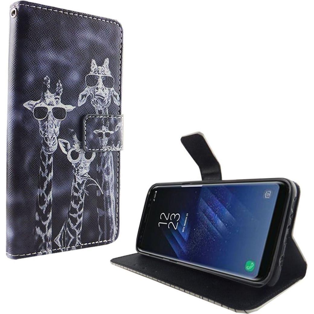 König Design Hülle Handy Schutz für Samsung Galaxy S8 Plus Case Cover Tasche Wallet Etui Neu (Samsung Galaxy S8+), Smart...
