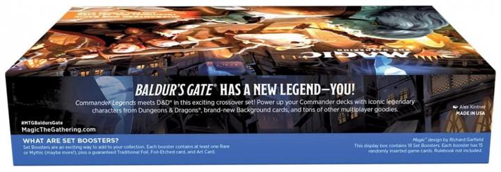 Immagine prodotto Magic the Gathering Comandante Leggende (Inglese, Display del booster)