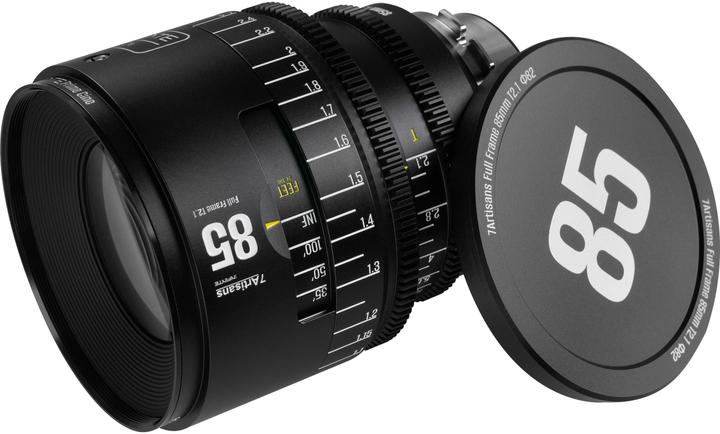 Image du produit 7artisans 85T21B-PL INF 85mm T2.1 INFINTE PL Mount (Black) (Arri PL, Monture L, Plein format)