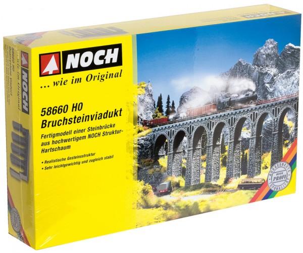 Produktbild Noch H0 Bruchstein-Viadukt 1gleisig