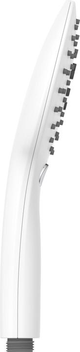 Image du produit Eisl Pomme de douche salle de bain RELAX Douchette à main Chrome Blanc Joint d'économie d'eau DX6070 (3 Types de jets, 16 l/min)