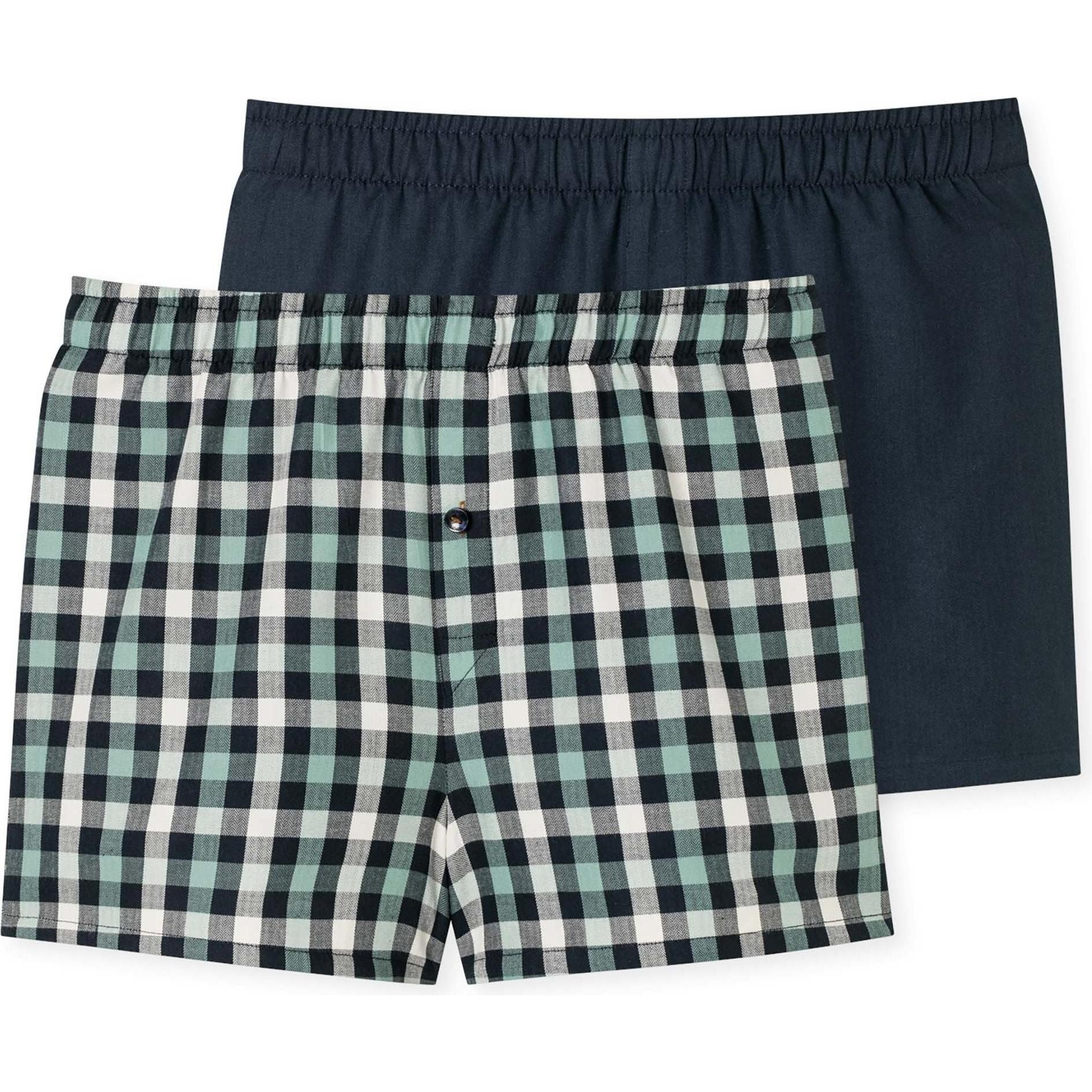 Schiesser, Jungen, Unterhosen, Boxer Multipacks, Mehrfarbig, (140, 2er Pack)