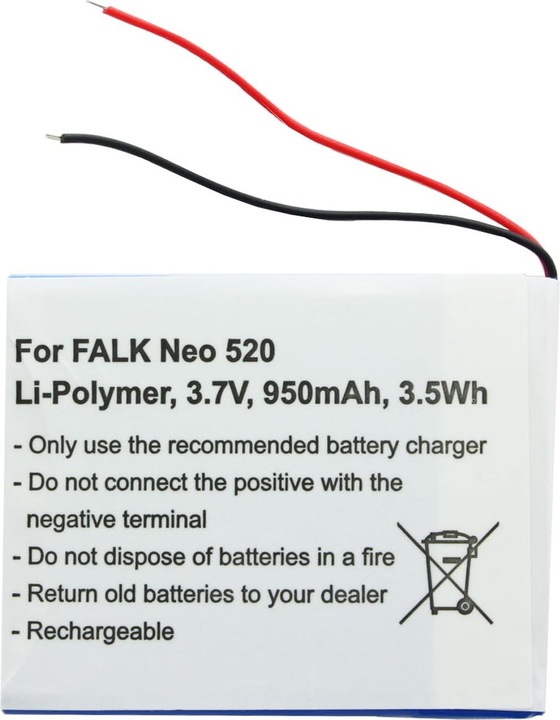 Produktbild AccuCell Akku Falk Neo 520, Neo 520LMU Akku SR404255