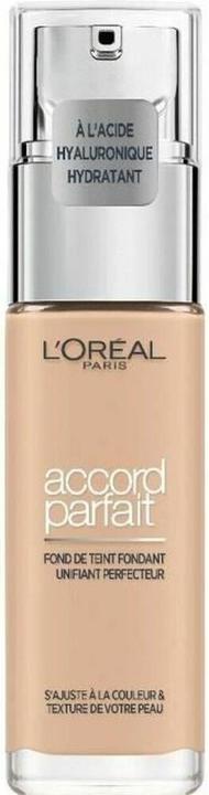 Image du produit L'Oréal Paris ACCORD PARFAIT fond de teint acide hyaluronique #2.R/C 30 ml (C, Nº 2.R)
