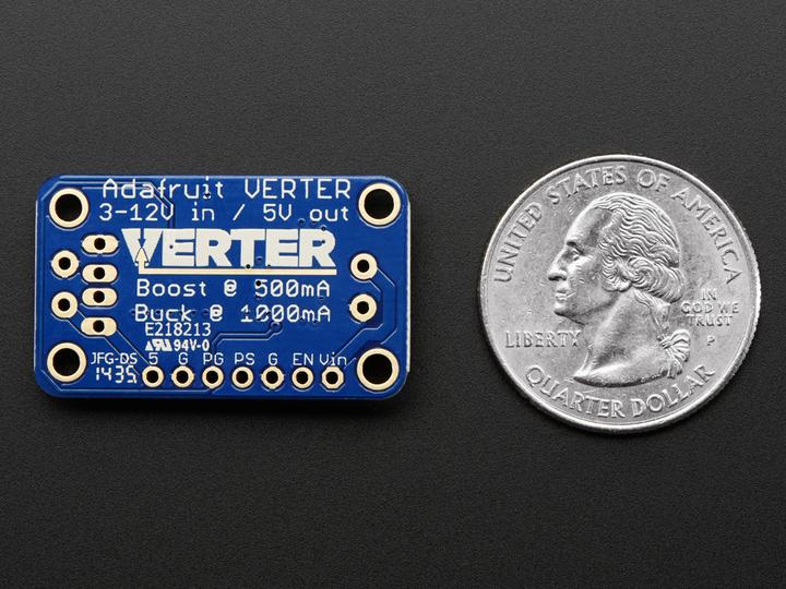 Actual product image Adafruit VERTER 5V USB Buck-Boost upto 1000ma