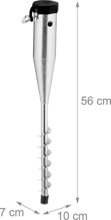 Actual product image Relaxdays Parasol Anchor