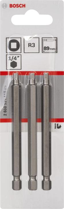 Actual product image Bosch Professional Zubehör Extra-hard screwdriver bit R3 (R 3)