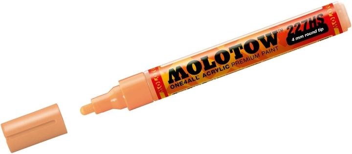 Actual product image Molotow Permanent marker One4All 227 HS refillable 4mm peach pastel (1x)