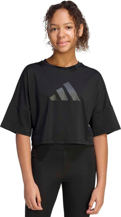Actual product image Adidas Kid's Sport Icon Crop Tee (152)
