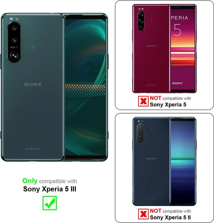 Produktbild Cadorabo TPU Ultra Slim AIR Hülle (Sony Xperia 5 III)