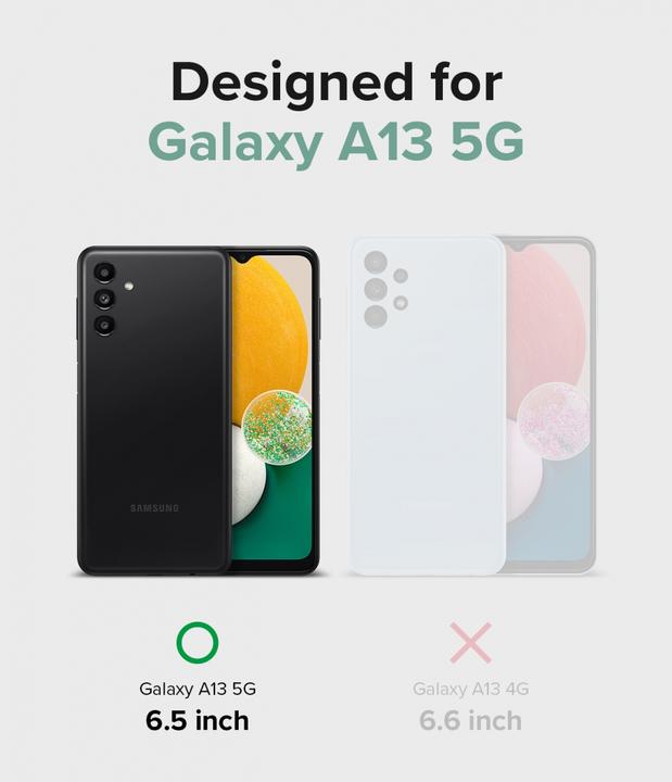 Image du produit Ringke Fusion tpu case with frame Samsung galaxy a13 5g transparent (Samsung Galaxy A13 5G)