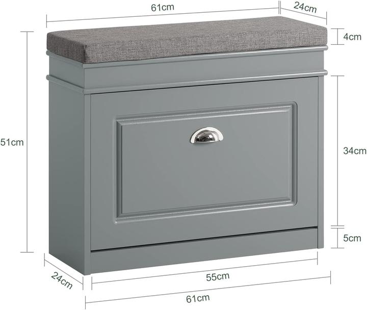 Actual product image SoBuy Shoe tipper (61 x 24 x 51 cm)