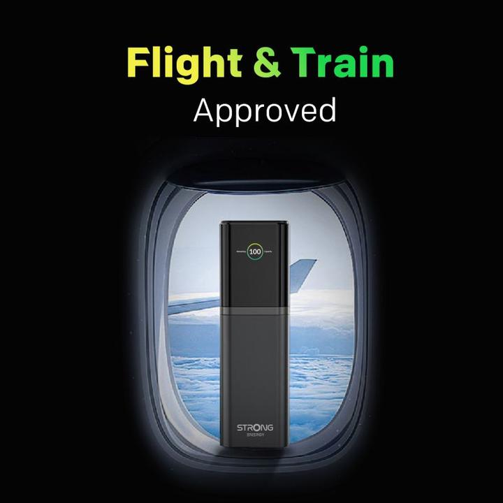 Produktbild Strong S-19 Powerbank Ladegerät mit 140W USB-C Power Delivery 3-Port Schnellladegerät für Laptop, Sm (12000 mAh, 176 W, 37 Wh)